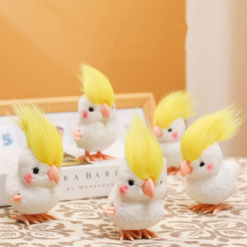 Soft Plush Doll - INS Kawaii Pappagallo Saltellante, Giocattoli di
