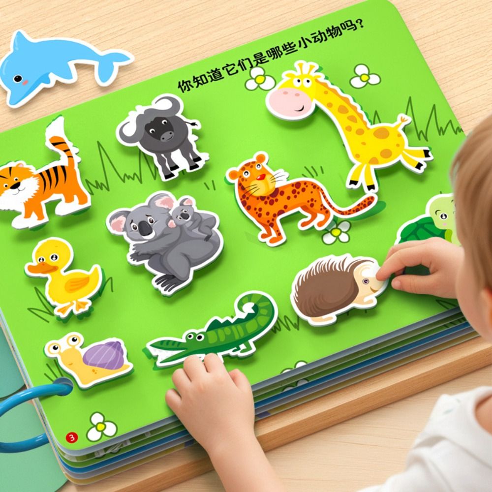 Kids Quiet Toys - Durevole 10 pagine Libro a strappo