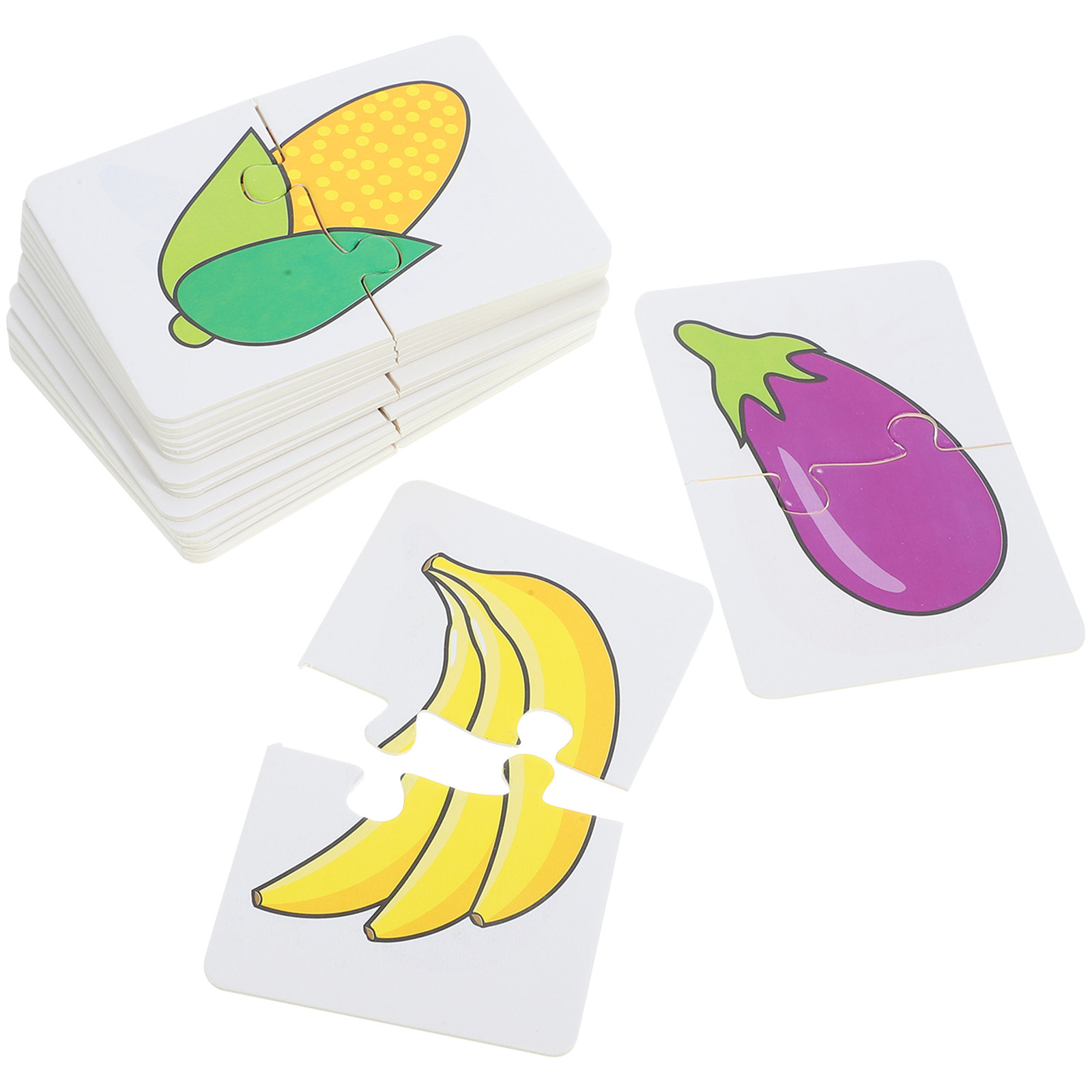 Educational Flash Card - Set di Carte Educative per Frutta