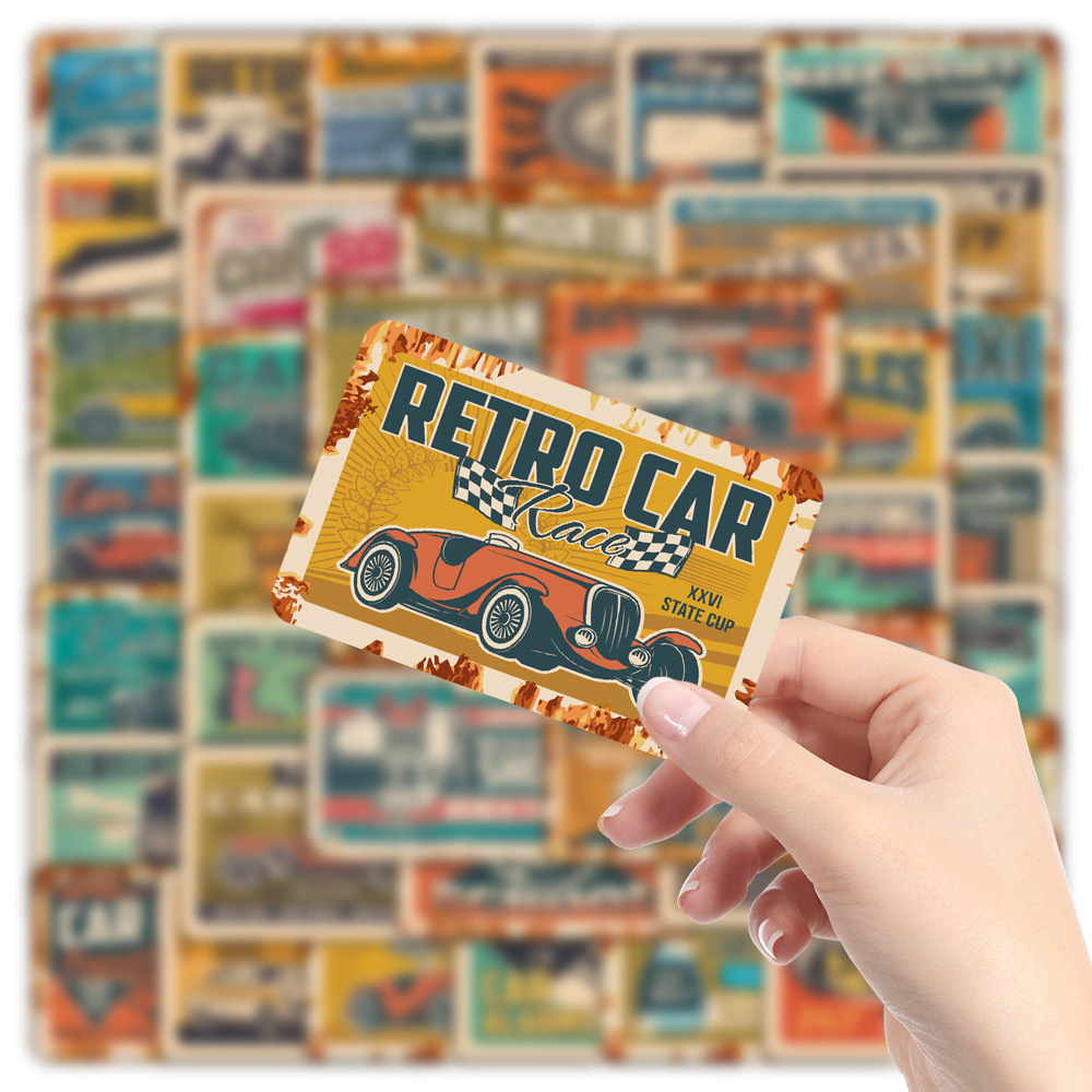 10/30/50pcs Retro Ads adesivi  - Kid Toys Ads recensione e prezzo