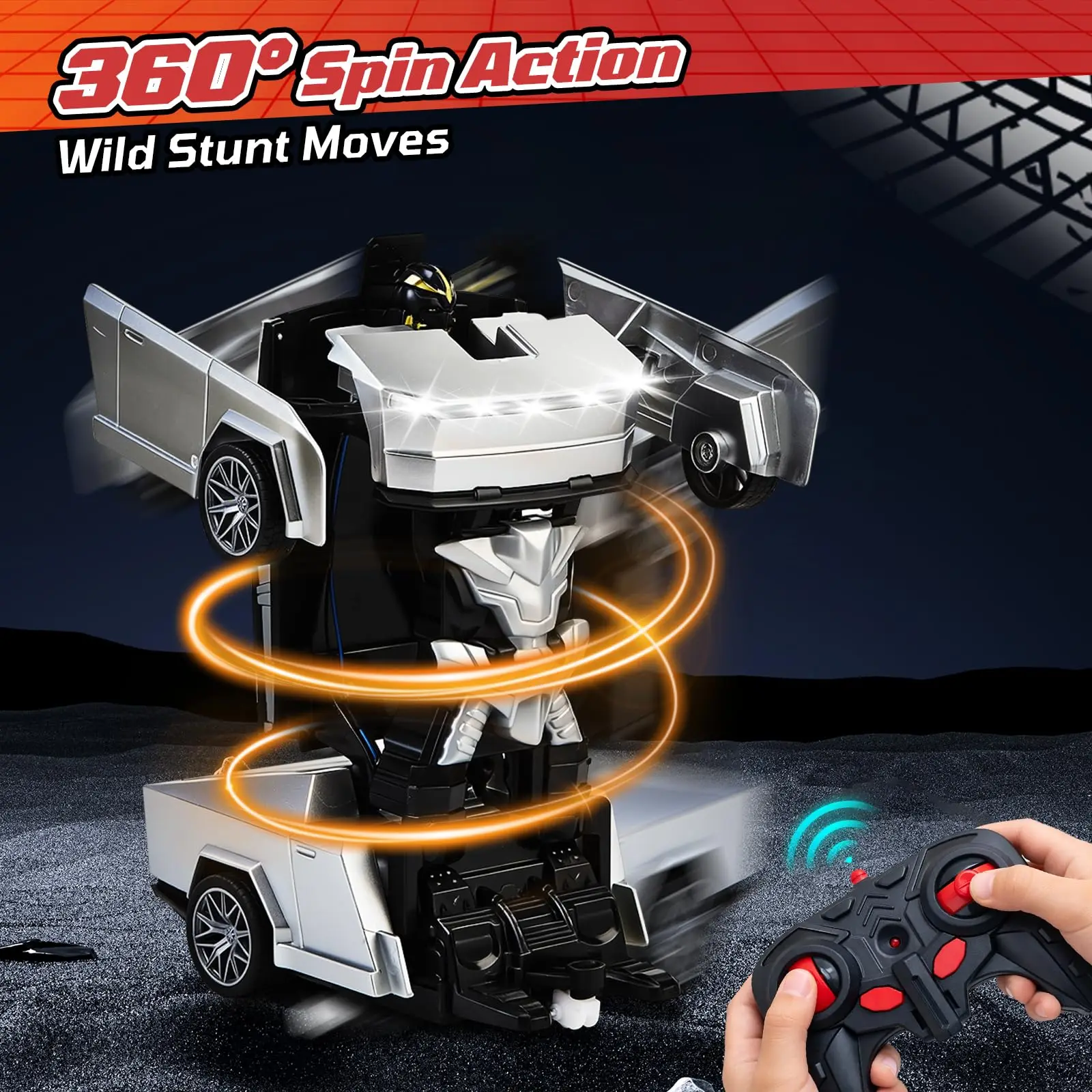 Auto Robot Trasformabile RC 2. - Kids Xbox Toys recensione e prezzo