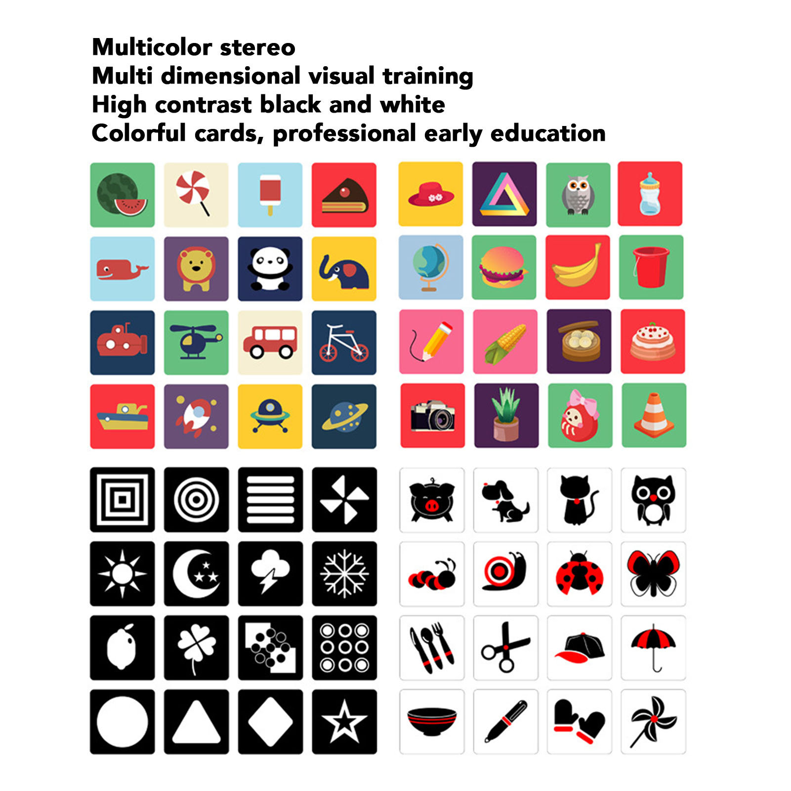 ZK40 64 pezzi Flashcard per ba - Educational Flash Card recensione e prezzo