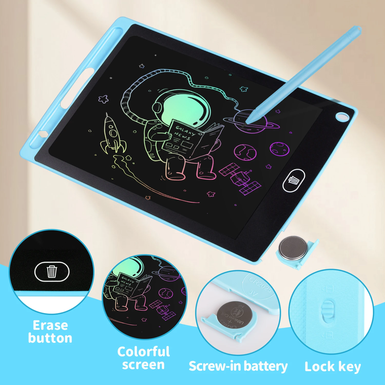 Tavoletta da disegno LCD da 8, - Kids Toys Drawing recensione e prezzo